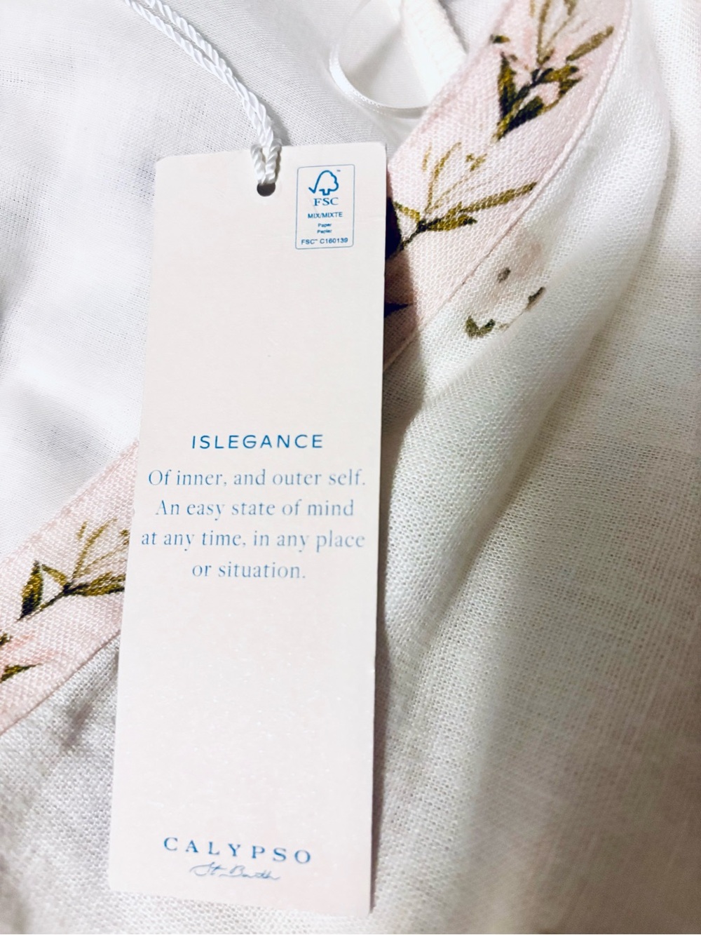❗️Calypso St. Barth Cream Floral Embroidered Midi Dress NWT $425! - Picture 9 of 9
